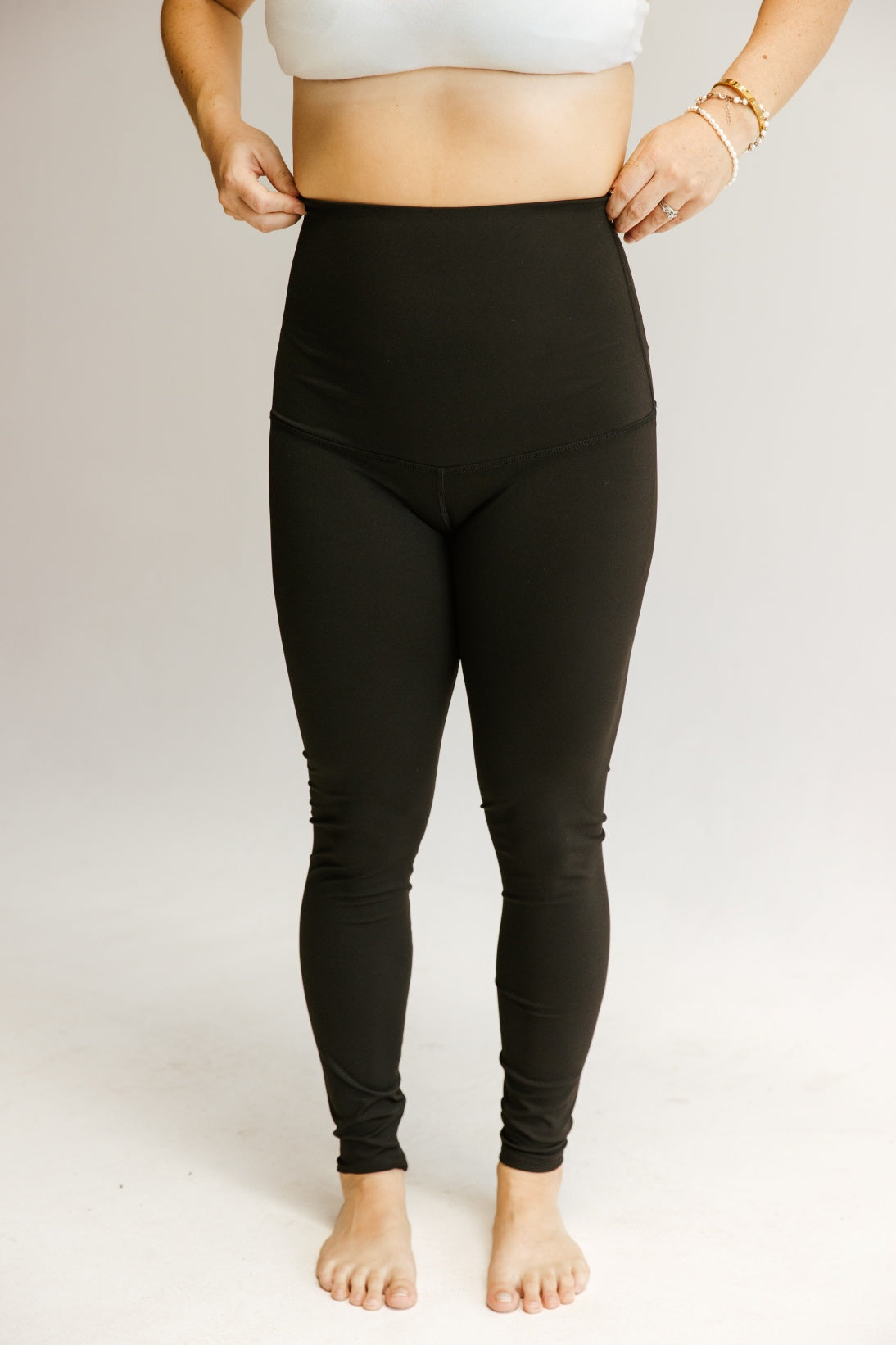 Supportive Postpartum Full-Length Tights | High-Waisted Compression | Buy 2, 2nd Pair Only $55.99!