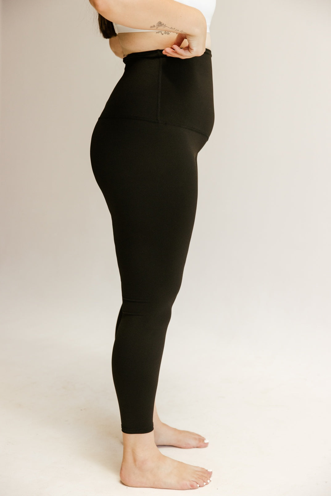 Supportive Postpartum Full-Length Tights | High-Waisted Compression | Buy 2, 2nd Pair Only $55.99!